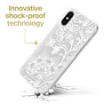thumbnail image 3 of Case Yard iPhone-X Case Clear Soft & Flexible TPU Ultra Low Profile Slim Fit Thin Shockproof Transparent Bumper Protective Cover Drop Protective Cell Phone Cases (Lace Dolly), 3 of 8
