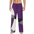 thumbnail image 2 of Weiqiqre Mens Sweatpants With Pockets Bottoms Elastic Waist Drawstring Fallow Sleep Lounge Pants,Size L, 2 of 5
