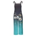 thumbnail image 4 of Styesk Pantalon pour Femmes Pantalon pour Dames Imprimé Sans Manches Deux Poches Salopette Décontractée Combinaison Pantalon Combinaison, 4 of 5