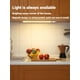 thumbnail image 3 of Modolight Intelligent Motion Sensor Light, Under Cabinet LED Night Light with Mount, 3 Levels Dimmable Brightness & Color, USB-C, Smart Home Lighting for Indoor Closet, Hallway, Kitchen (2 Pcs), 3 of 7