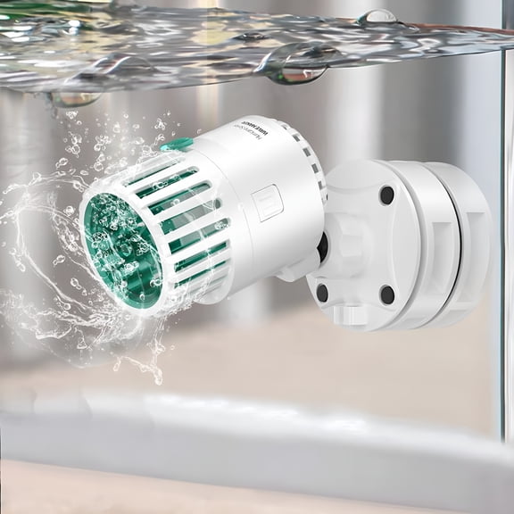 HIBIBUD Wave Maker for Aquarium, 550 GPH Aquarium Powerhead, Quiet Submersible Wavemaker for 15-80 Gallon Fish Tanks, Water Circulation Pump with Powerful Magnetic Base