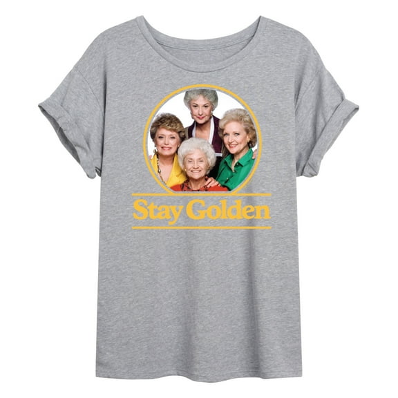 Golden Girls - Stay Golden Group - Juniors Ideal Flowy Muscle T-Shirt
