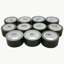 FindTape Gaffers Tape Challenge Pack: 2 in. (48mm actual) x 30 ft. (Black) 10 rolls [10 rolls/pack]