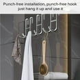 thumbnail image 2 of Yuarrent S-Shaped Storage Hook Household Bathroom Universal Simple Stainless Organizer Steel Hangers Hook Hanger Holding Towel Accesorios de baño, 2 of 6