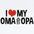 thumbnail image 2 of CafePress - I Love My Oma And Opa Infant Bodysuit - Baby Light Bodysuit, Size Newborn - 24 Months, 2 of 4