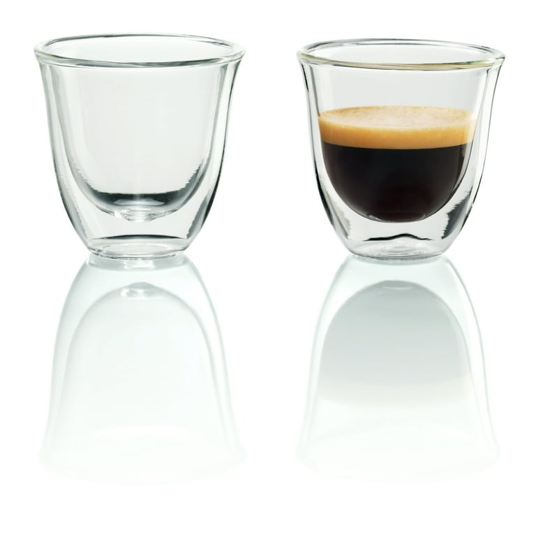 DeLonghi Essential Collection (6) Glass Gift Set – Espresso Double Wall  Thermal Glasses – DLSC302 - Cam Care Device Sdn. Bhd.