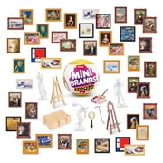 Mini Brands Create Mini Masterpieces Series 1 Capsule by ZURU - Surprise Unbox DIY Collectible Toy for Kids Ages 3+