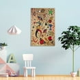 thumbnail image 4 of Joan Miro Prints Wall Art Poster Poster Cool Artworks Painting Wall Art Canvas Prints Hanging Picture Home Decor Posters Gift 16x24inch(40x60cm), 4 of 6