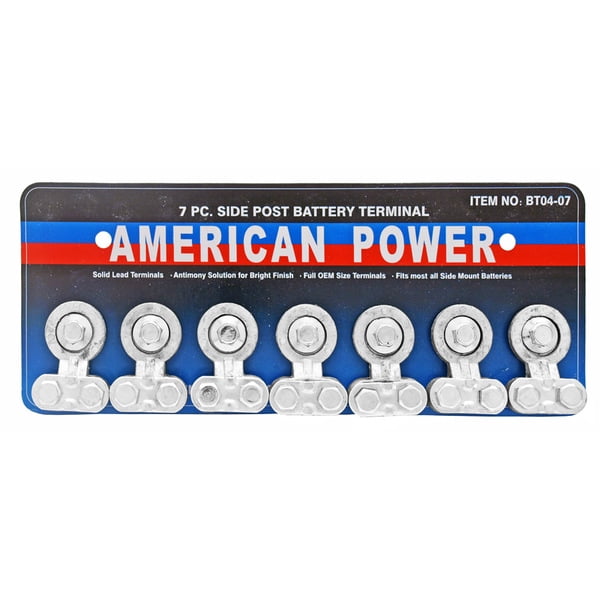 7pc. Side Post Battery Terminal