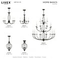 thumbnail image 3 of Livex Lighting Chandelier in Bronze, 3 of 11