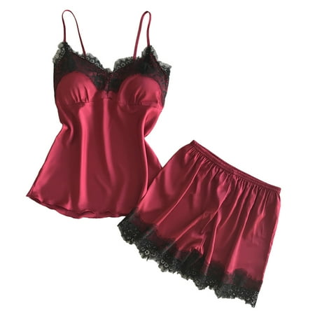 

LAPA Women Sexy Lace Stretchy Sleepwear Set
