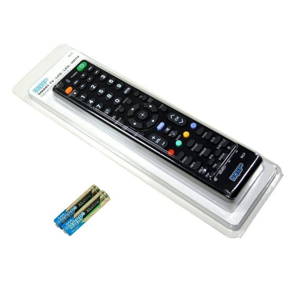 HQRP Remote Control for Sony KDL-46W3000, KDL-46W4100, KDL-46W4150, KDL-46W5100, KDL-46W5150 HD TV Smart