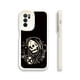 thumbnail image 1 of Proteja su iPhone 15 Pro Max 14 13 12 Pro 11 con estilo con esta divertida funda para teléfono plateada mate de doble capa con ilustraciones de dibujos animados: ¡imprescindible para las personas a la, 1 of 4
