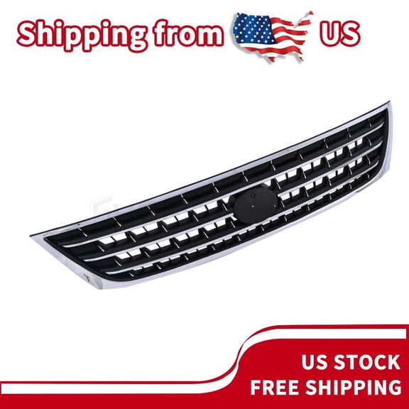 Front Grille for Toyota Avalon 2003-2004 Chrome Black TO1200265 53100AC060