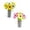 A*1+E*1, variant on CHELIASD 2-Pieces DIY Artificial Flower Bouquet Kit, Multi-Functional Cutting and Assembly Set for Homemade Floral Decor, Ideal Mother's Day Craft and Gift Idea