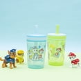 thumbnail image 4 of Zak Designs PAW Patrol Kelso Toddler Cups For Travel or At Home, 15oz 2-Pack Durable Plastic Sippy Cups With Leak-Proof Design is Perfect For Kids (Chase, Marshall, Rubble, & More), 4 of 11