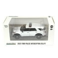 thumbnail image 5 of 2022 Ford Police Interceptor Utility White "Hot Pursuit" "Hobby Exclusive" Series 1/64 Diecast Model Car by Greenlight, 5 of 5