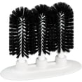 thumbnail image 3 of CFS 4046103 6 in. Sparta Triple Glass Washer Polyester Bristles, Plastic Handle Brush, 3 of 13