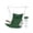 Green, variant on Hammock Chair Hanging Swing with Wooden Armrest;Steel Spreader Bar,Pillows,Hardware kit Included;Cotton Woven Fabric;Up to 350 Lbs,for Indoor Light Grey