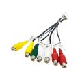 thumbnail image 1 of 20-Pin Android Car Stereo Adapter Cable with AUX/AV Inputs for Audio & Video - Universal Wiring Harness, 1 of 5