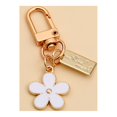 thumbnail image 3 of 3 llaveros para mujer, llavero esmaltado con dijes de bolso de flores para, 3 of 5