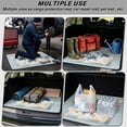 thumbnail image 3 of COEQINE Universal Car Trunk Mat All Weather Cargo Liner Floor Mat with Non-Slip Backing Scratch-proof Pet Cargo Mat Suitable for Most Car Models, Sea Turtle Beach Seashell Blue, 3 of 7