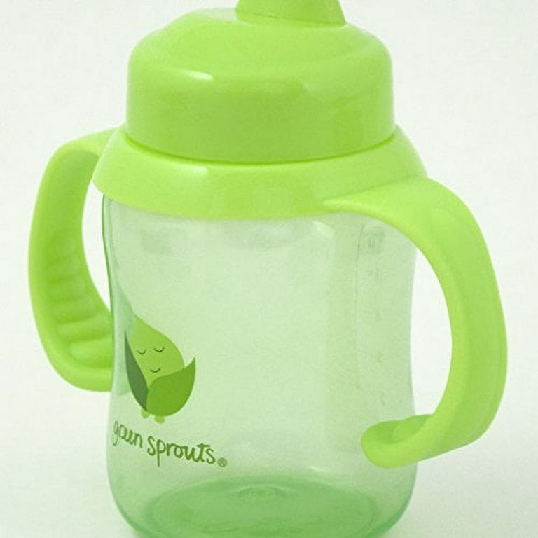 GREEN SPROUTS Non-spill Sippy Cup-assorted-6/12mo, 6 Count