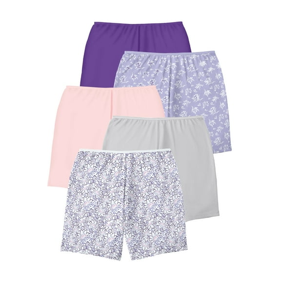 Comfort Choice Plus Size Cotton Boxer 5-Pack