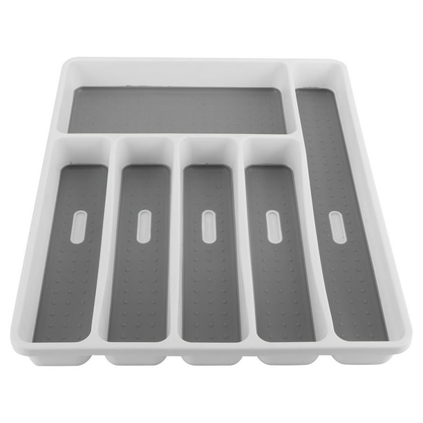 Cutlery Tray,Silverware Tray Organizer Drawer Compartment Tray Cutlery  Storage Box Sturdy Construction 