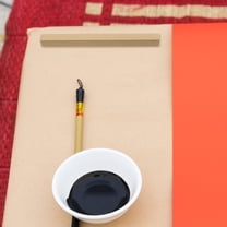 Raindrops Vintage Golden Brass Writing Weights for Desk and Home Decor, Paperweight Set for Office and Study