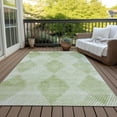 thumbnail image 6 of Addison Rugs Chantille Indoor/Outdoor Transitional Geometric Mint Washable Rectangle Rug, 9' x 12', 6 of 6