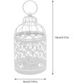 thumbnail image 3 of Miumaeov 6pcs Candle Holder Light Stand Lantern Candlestick Lamp Home Decor Gift Birdcage, 3 of 9
