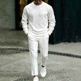 thumbnail image 6 of successthop Mens Sweat Suits Sets 2 Piece Long Sleeve Crewneck Sweatshirt and Sweatpant Winter Tracksuit with Pockets S, 6 of 9