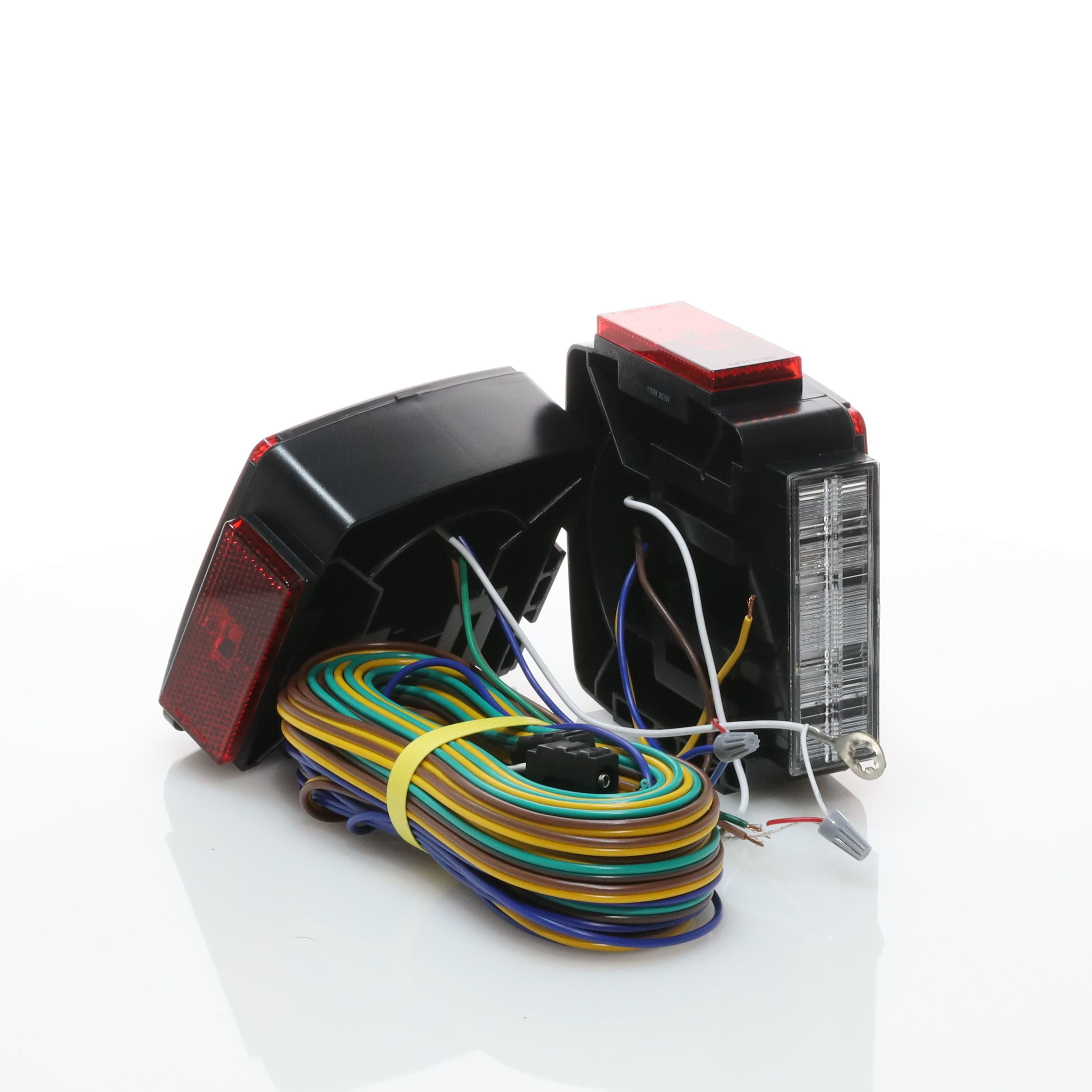 Hopkins Towing LED Submersible Trailer Light Kit with Reverse Light, Red, C7425