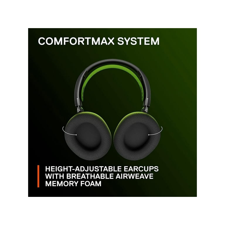 SteelSeries Arctis Nova 7X Wireless Multi-Platform Gaming & Mobile Headset — Nova Acoustic System — Simultaneous Wireless 2.4GHz + Bluetooth — 38Hr