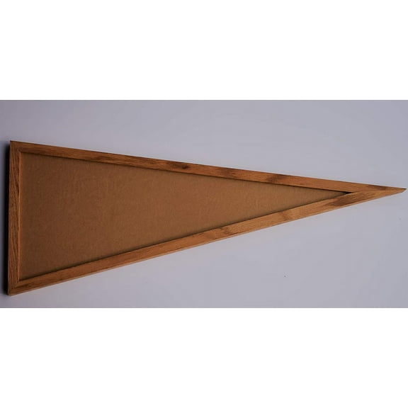 12x30 Brown Oak Pennant Frame