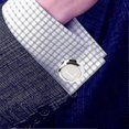 thumbnail image 2 of Camisas de boda para hombre Less Steel S Cuff 26 S Cuff Az, 2 of 5