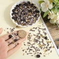 thumbnail image 3 of 100G Sprinkle Craft Polymer Clay Sprinkles Bulk Black Brown Candy Dessert Cocoa Bean Chocolate Decoration Soft Mini Cabochons for Arts Cake Phone Case Scrapbooking DIY Crafts Supplies Brown DIY, 3 of 5
