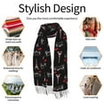 thumbnail image 6 of Shawl Wraps for Women - paris Eiffel Tower Oversized Fall Winter Fashion Blanket Scarf for Women, 6 of 6
