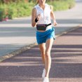 thumbnail image 4 of Outdoor Waist Pack, Waist Bag Adjustable Strap Close Fitting Neoprene  For Exercise Rose Red, 4 of 8
