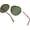 Brown Tortoise/Green, variant on Retro Polarized Aviator Sunglasses for Women Men Vintage Square Sunglass With Classic Style B0259