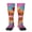 2 Black-2, variant on Womens Hamburger Fries Cola Knee High Socks Comfy Thermal Boot Long Socks