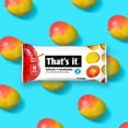 thumbnail image 6 of That's it. Gluten-Free Soft & Chewy Apple + Mango Fruit Bars, 0.7 oz, 8 Ct. Shelf Stable Box, 6 of 7