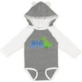 thumbnail image 3 of Inktastic Big Brother Green Dinosaur Boys Long Sleeve Baby Bodysuit, 3 of 5
