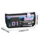 thumbnail image 3 of Estuche multifuncional estilo cibernético - diseño de bloques de color, organizador de almacenamiento de gran capacidad, estilo moderno de cabina tecnológica, bolso de papelería masculino con estilo, 3 of 9