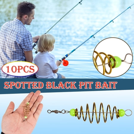 Heavy-Duty Machine Spring for Fishing & Saltwater Applications - Durable Corrosion-Resistant Component for Reels Lines Traps and Tackle Maintenance 10 Pcs