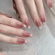 thumbnail image 1 of Arte de uñas de moda Productos para uñas de longitud media que se pueden usar Pegatinas con espacios en blanco blancos Parches removibles para manicura, 1 of 4