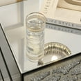 thumbnail image 6 of Wooden Nightstands Mirrored Bedside Nightstand, Modern Side Table with 3 Drawers, Silver Accent End Table with Crushed Diamonds for Bedroom, Dorm and Living Room, 17.7"W x 13.8"D x 23.6"H,Bedside Nig, 6 of 9