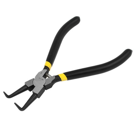 

Unique Bargains 7 High Carbon Steel Plastic Coated Handle 90 Degree Internal Bent Circlip Plier
