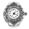 thumbnail image 1 of 1 reloj de dedo para hombre y mujer, informal, de cuarzo, con anillo., 1 of 7